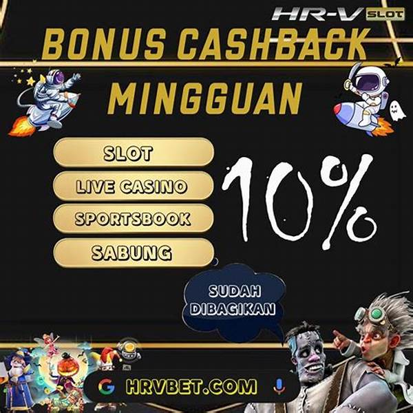 Promo Cashback Kasino Mingguan Bikin Untung